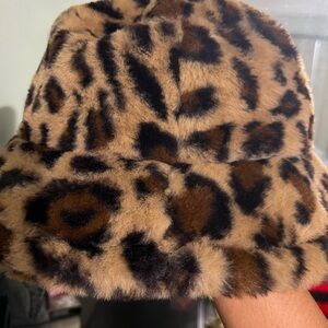 Leopard Print Bucket hat